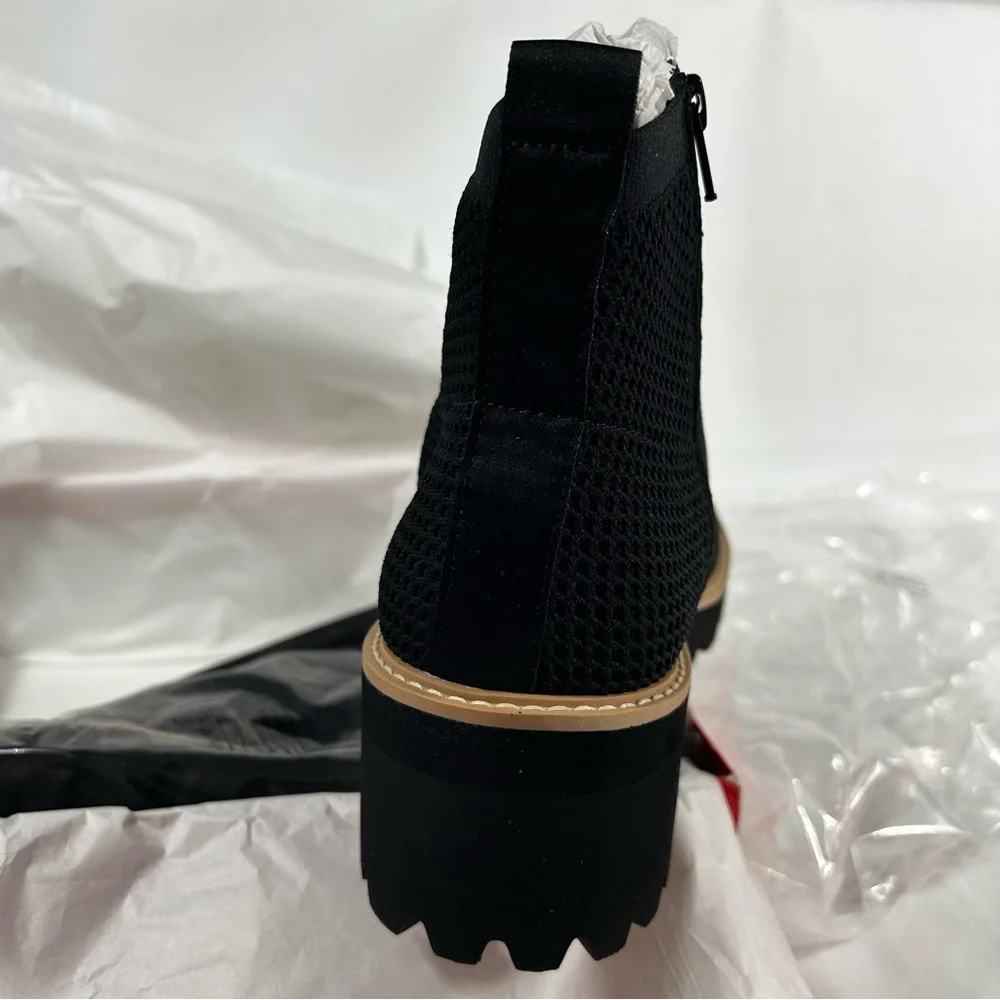 Vaneli -Women's Marina Knit Lifestyle Black Stretch Knit Booties -Size 9.5 W (D) - Picture 5 of 9